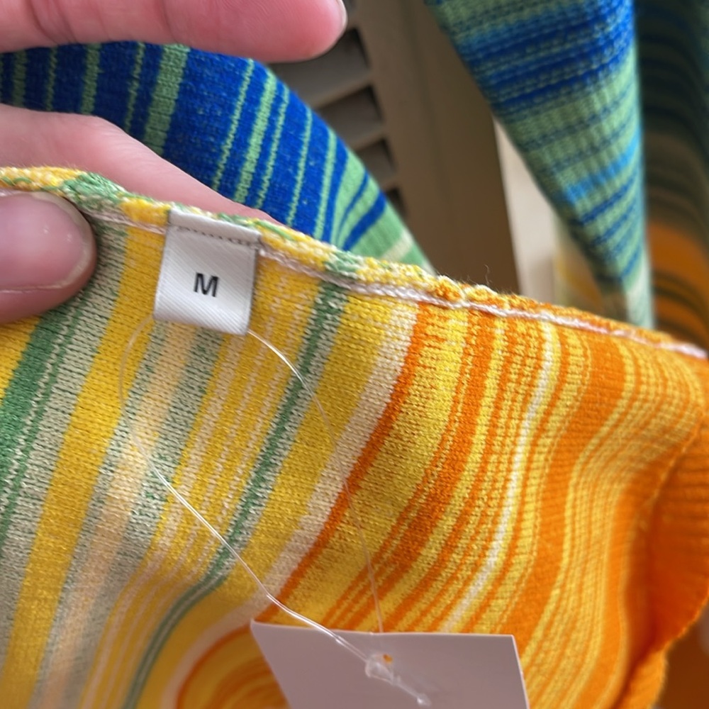 Ludovic de Saint Sernin Spring 2021 rainbow sweater - Picture 7 of 8